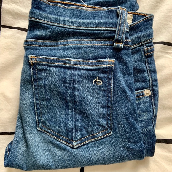 rag & bone Denim - Rag and Bone Medium Wash Jeans